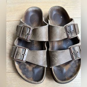 Oiled Leather Arizona Birkenstocks